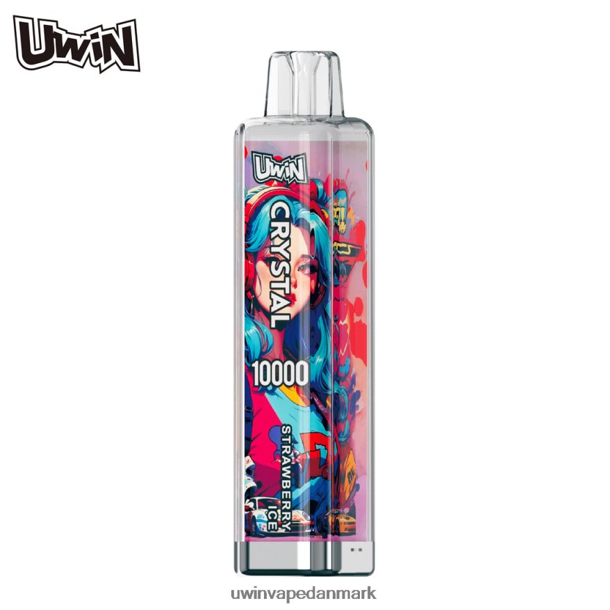 Uwin Crystal Pris jordbæris | UWIN CRYSTAL 10000 engangs vape Z6VR829