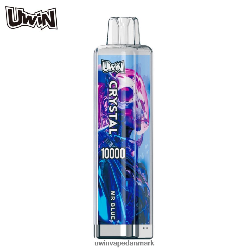 Uwin Vape Butik hr. blå | UWIN CRYSTAL 10000 engangs vape Z6VR8215